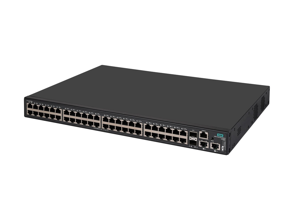 HPE FlexNetwork 5140 48G POE+ 2SFP+ 2XGT EI - Switch - L3 - Smart - 48 x 10/100/1000 (PoE+)
