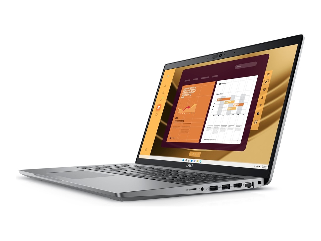 Dell Latitude 5550 (Version 2024) - Intel Core Ultra 5 125U / 1.3 GHz - Win 11 Pro - Intel Graphics - 16 GB RAM - 512 GB SSD NVMe, TLC - 39.6 cm (15.6")
