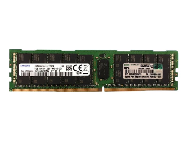 HPE SimpliVity - DDR4 - Kit - 256 GB: 4 x 64 GB