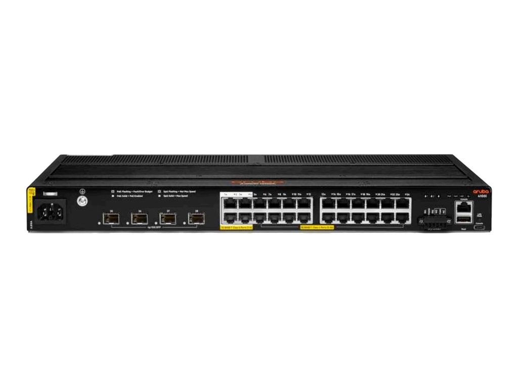 HPE Aruba 4100i - Switch - 20 x 10/100/1000 (PoE Class 4)