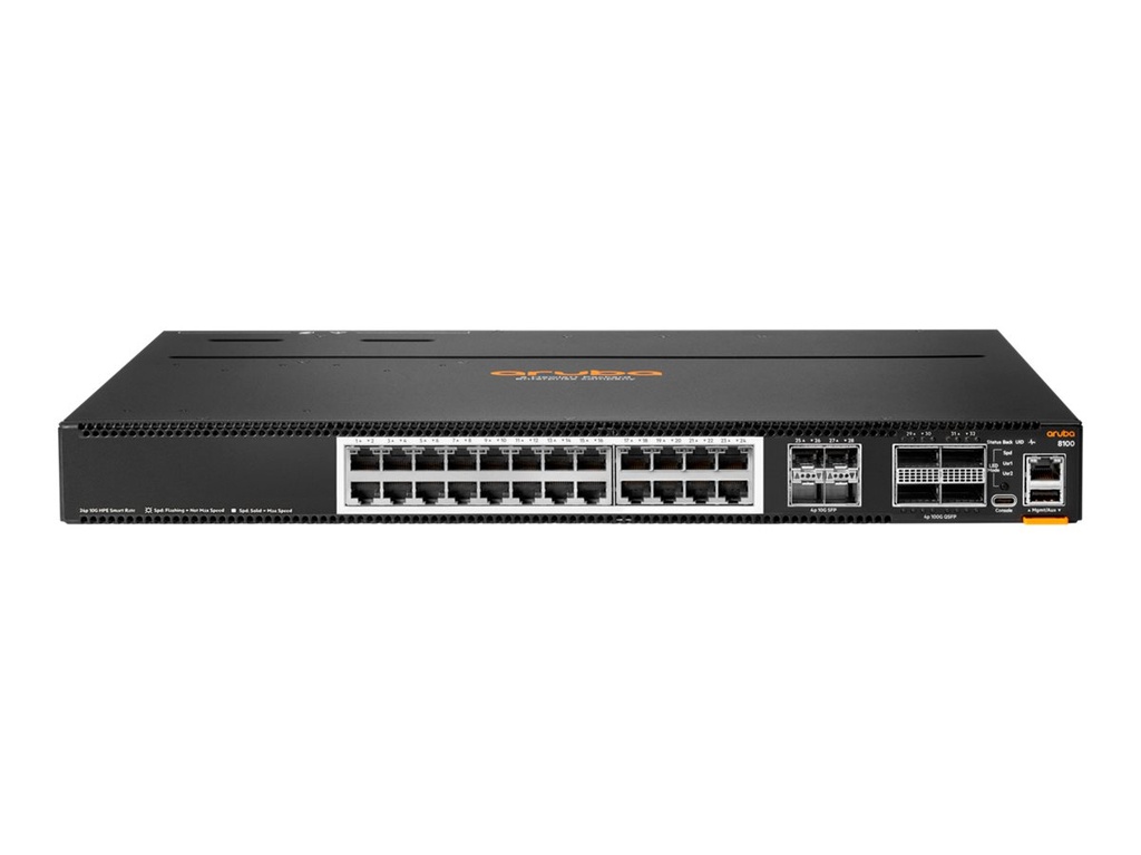 HPE Aruba Networking CX 8100 24x10GBase-T 4x10G