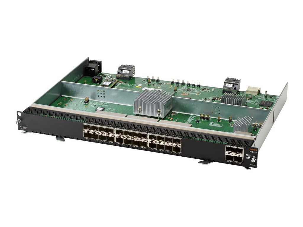 HPE Aruba 6400 24-port SFP+ and 4-port SFP56 v2 Module