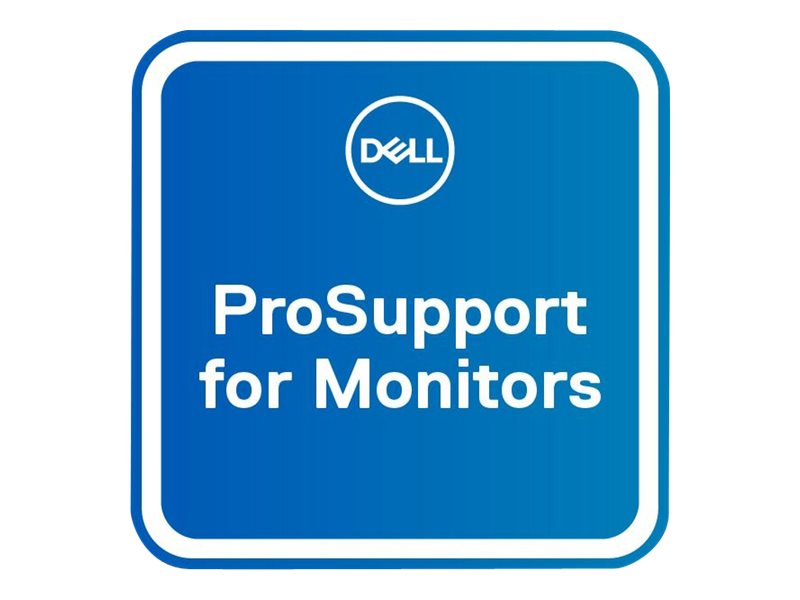 Dell Erweiterung von 3 jahre Basic Advanced Exchange auf 3 jahre ProSupport for monitors - Serviceerweiterung - Austausch (für Monitore)