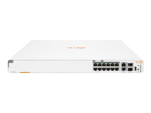 [S0F35A] HPE Networking Instant On 1960 - Switch - managed - 4 x 2.5GBase-T + 8 x 100/1000/10GBase-T + 2 x 100/1000/10GBase-T + 2 x 10 Gigabit SFP+ - an Rack montierbar - PoE (480 W)