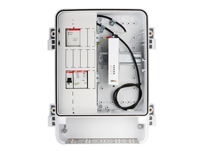[5505-411] Axis T98A16-VE Media Converter Cabinet A - Medienkonverter - 1GbE - 10Base-T, 100Base-TX, 1000Base-X, 100Base-X - 2 Anschlüsse - RJ-45 / SFP (mini-GBIC)