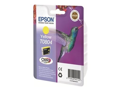 [C13T08044011] Epson T0804 - 7.4 ml - Gelb - original - Blisterverpackung