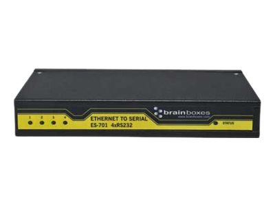 [4ZT0G56515] Lenovo Brainboxes ES-701 - Geräteserver - 4 Anschlüsse