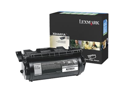 [X644A11E] Lexmark Schwarz - original - Tonerpatrone LRP