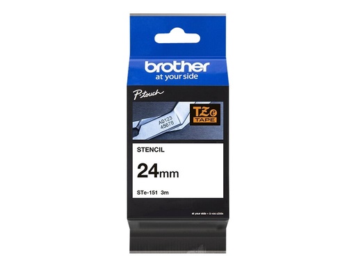 [STE151] Brother STe-151 - Schwarz - Rolle (2,4 cm x 3 m) 1 Kassette(n) Stempelband