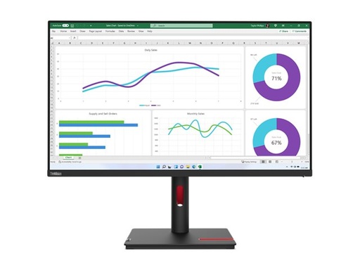 [63D3GAT1EU] Lenovo ThinkVision T32h-30 - LED-Monitor - 80 cm (31.5")