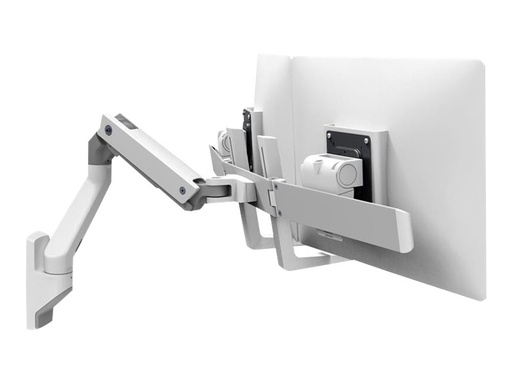 [45-479-216] Ergotron HX Dual Monitor Wall Mount Arm - Befestigungskit (Griff, Gelenkarm, Wandmontage, 2 Drehgelenke, Befestigungsteile, Scharnier, Verlängerungsteil)