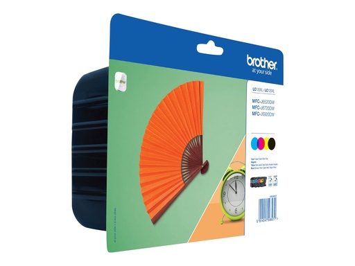 [LC129XLVALBP] Brother LC129XL Value Pack - 4er-Pack - Schwarz