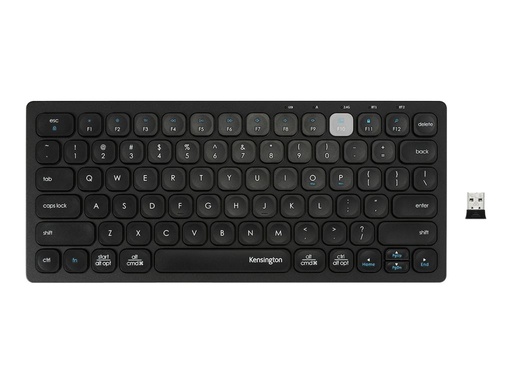 [K75502FR] Kensington Multi-Device Dual Wireless Compact Keyboard
