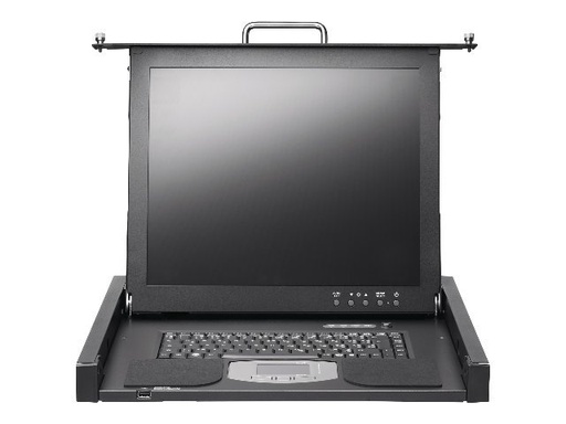 [S26361-K1387-V100] Fsas Technologies Fujitsu PRIMERGY Rack Console RC25 - KVM-Konsole - 43.2 cm (17")