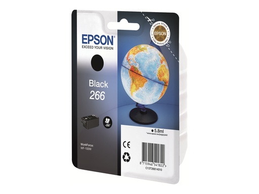 [C13T26614010] Epson 266 - 6 ml - Schwarz - original - Tintenpatrone