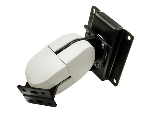 [47-093-800] Ergotron 100 Series - Befestigungskit (doppelter Pivot) - für Flachbildschirm - Grau, Schwarz - Bildschirmgröße: bis zu 81,3 cm (bis zu 32 Zoll)