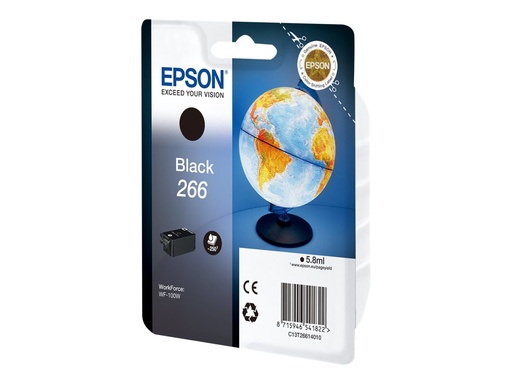 [C13T26614020] Epson 266 - 5.8 ml - Schwarz - original - Blister mit RF-Alarm