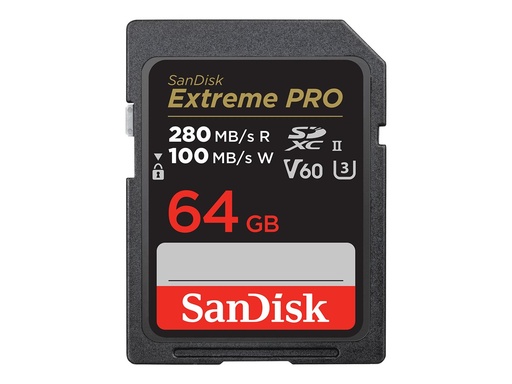 [SDSDXEP-064G-GN4IN] SanDisk Extreme Pro - Flash-Speicherkarte - 64