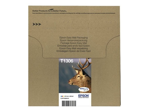 [C13T13064510] Epson T1306 Multipack Easy Mail Packaging - 3er-Pack