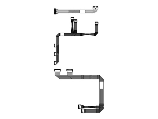 [4X97A59984] Lenovo Speicherkabelkit - 10 x 2,5" Anybay BP NVMe