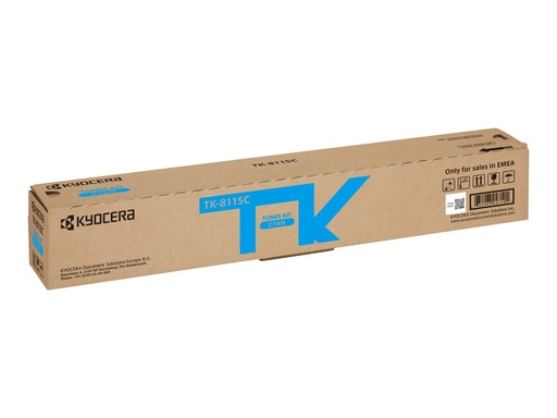 [1T02P3CNL0] Kyocera TK 8115C - Cyan - original - Tonerpatrone