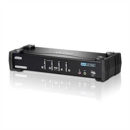 [CS1784A] ATEN CS1784A Tastatur/Video/Maus (KVM)-Switch Schwarz