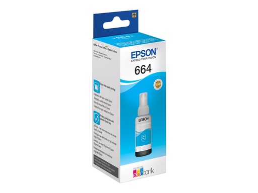 [C13T664240] Epson T6642 - 70 ml - Cyan - original - Nachfülltinte