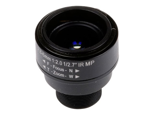 [5801-651] Axis CCTV-Objektiv - verschiedene Brennweiten - M12-Anschluss - 2.8 mm - 6 mm - f/2.0 (Packung mit 5)