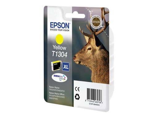 [C13T13044012] Epson T1304 - 10.1 ml - Größe XL - Gelb - original