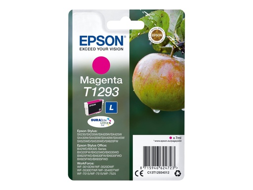 [C13T12934012] Epson T1293 - 7 ml - L-Größe - Magenta - Original