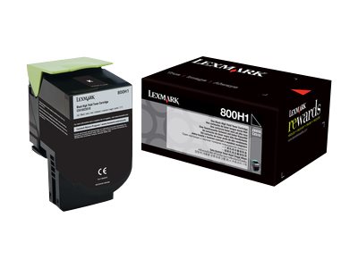 [80C0H10] Lexmark 800H1 - Hohe Ergiebigkeit - Schwarz - original
