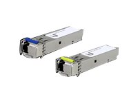 [UF-SM-1G-S-20] Ubiquiti U Fiber Single-Mode - SFP (Mini-GBIC)-Transceiver-Modul - GigE - 1000Base-BiDi - LC Single-Modus - bis zu 3 km - 1550 nm / 1310 nm (Packung mit 20)