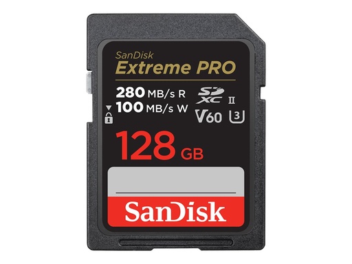 [SDSDXEP-128G-GN4IN] SanDisk Extreme Pro - Flash-Speicherkarte - 128