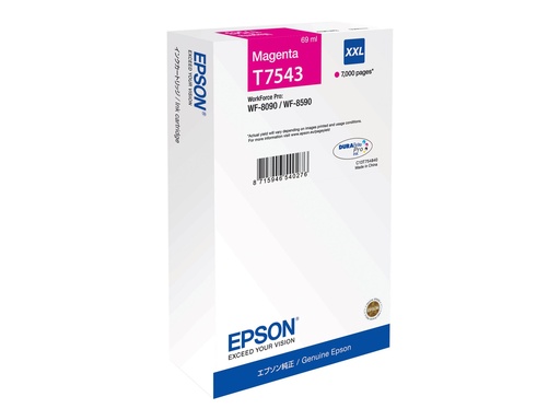 [C13T754340] Epson T7543 - 69 ml - Größe XXL - Magenta - original