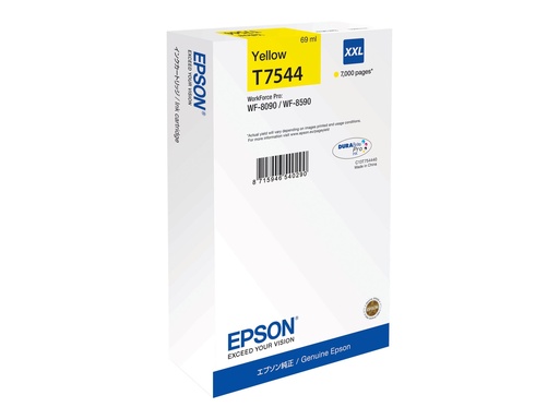 [C13T754440] Epson T7544 - 69 ml - Größe XXL - Gelb - original