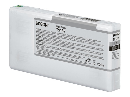 [C13T913700] Epson T9137 - 200 ml - Schwarz - Original - Tintenpatrone