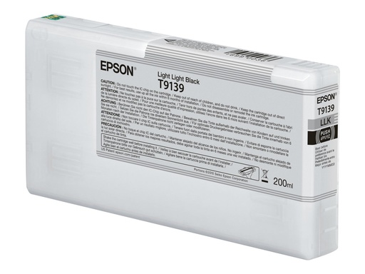 [C13T913900] Epson T9139 - 200 ml - Light Light Black - Original