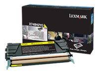 [X748H2YG] Lexmark Hohe Ergiebigkeit - Gelb - original