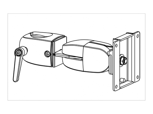 [47-051-200] Ergotron Montagekomponente (Doppel-Klemmgelenk) - für LCD-Display - Schwarz - Bildschirmgröße: bis zu 76,2 cm (bis zu 30 Zoll)