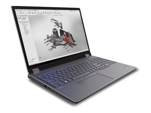 [21FA0045GE] Lenovo ThinkPad P16 Gen 2 21FA - 180°-Scharnierdesign - Intel Core i9 13980HX / 2.2 GHz - Win 11 Pro - RTX 3500 Ada - 64 GB RAM - 1 TB SSD TCG Opal Encryption 2, NVMe, Performance - 40.6 cm (16")