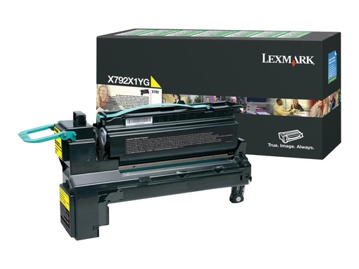 [X792X1YG] Lexmark Besonders hohe Ergiebigkeit - Gelb