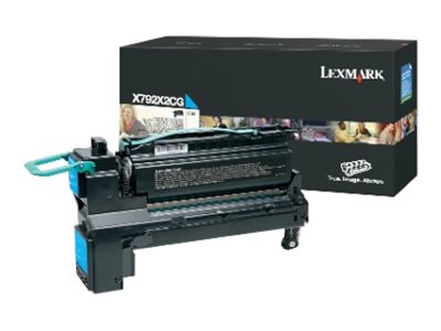 [X792X2CG] Lexmark X792 - Besonders hohe Ergiebigkeit - Cyan