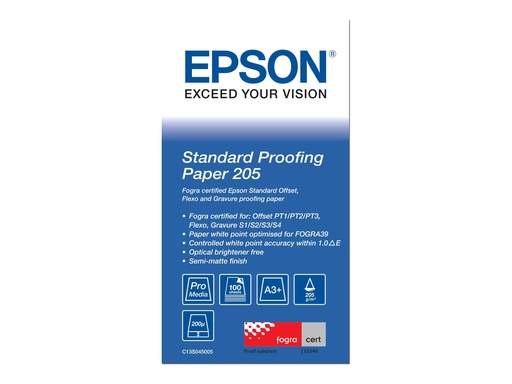[C13S045005] Epson Proofing Paper Standard - A3 plus (329 x 423 mm)