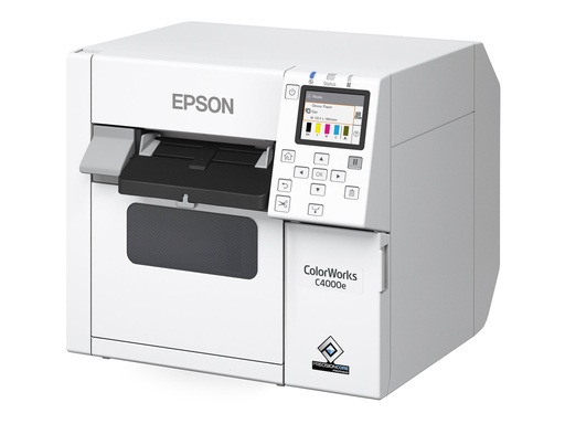 [C31CK03102MK] Epson ColorWorks CW-C4000E (MK) - Etikettendrucker - Farbe - Tintenstrahl - Rolle (10,2 cm)