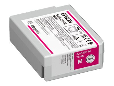 [C13T52M340] Epson SJIC42P-M - 50 ml - Magenta - original - Tintenpatrone - für ColorWorks CW-C4000E (BK)