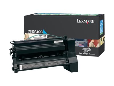 [0C780A1CG] Lexmark Cyan - original - Tonerpatrone LCCP, LRP