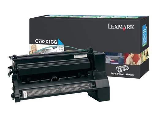 [C782X1CG] Lexmark Besonders hohe Ergiebigkeit - Cyan