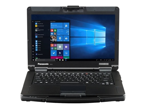 [FZ-55DZ0PJB4] Panasonic Toughbook 55 - Robust - 180°-Scharnierdesign - Intel Core i5 1145G7 / 2.6 GHz - vPro - Win 11 Pro - Intel Iris Xe Grafikkarte - 8 GB RAM - 256 GB SSD NVMe, TCG Opal Encryption - 35.6 cm (14")