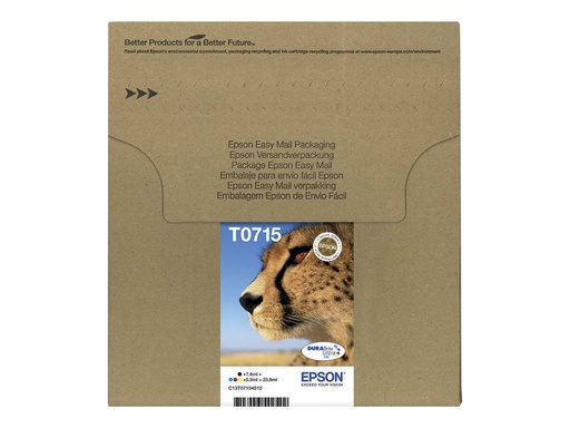 [C13T07154511] Epson T071 Easy Mail Packaging - 4er-Pack - 23.9 ml