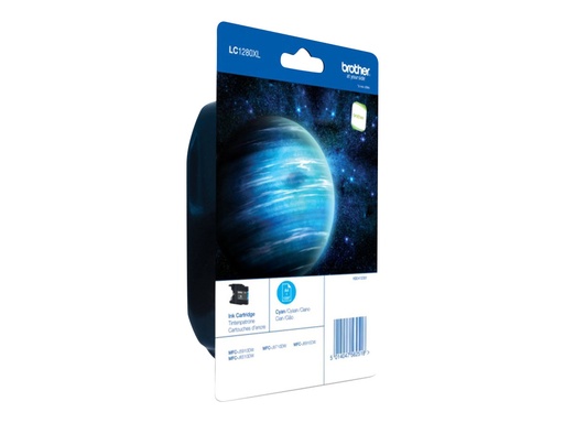 [LC1280XLCBP] Brother LC1280XLCBP - Mit hoher Kapazität - Cyan